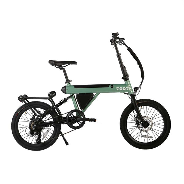 Bicicleta elétrica dobrável TOOT Green