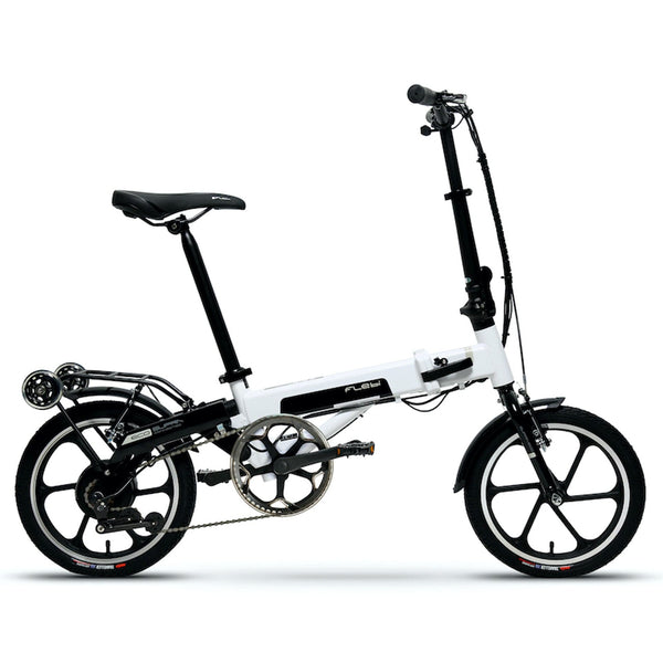 Bicicleta elétrica dobrável Flebi Supra Eco White
