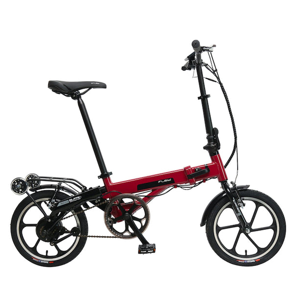 Bicicleta elétrica dobrável Flebi Supra Eco Red