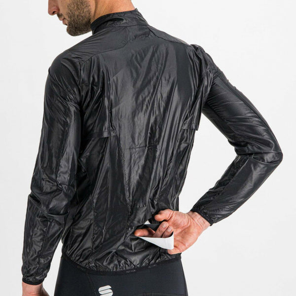 Jaqueta preta Hot Pack