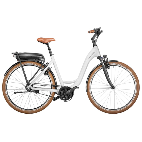 Bicicleta elétrica Riese Müller Swing Vario branca