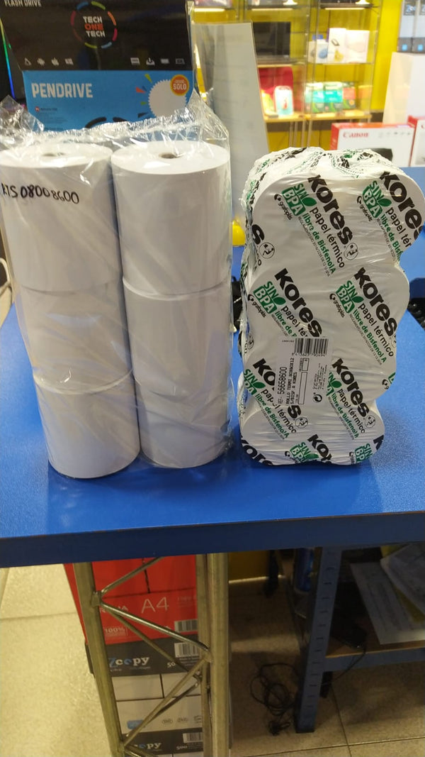 Rolo de papel para impressora de bilhetes