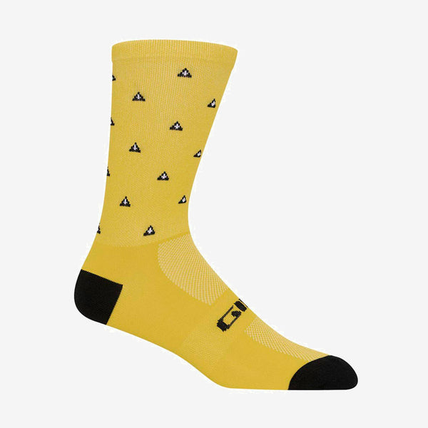 Meias Giro Racer High Rise Amarelo Brilhante