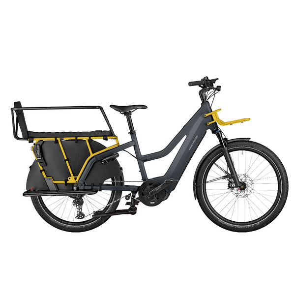 Bicicleta elétrica Riese Müller Multicharger Mixte GT Vario 750 preta