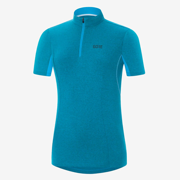 Camisola Gore Wear C3 azul manga curta