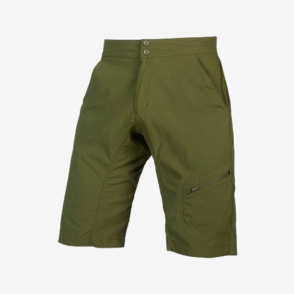 Shorts Endura Hummvee Lite com alças verdes