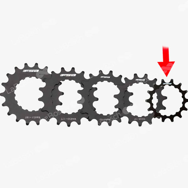 Roda dentada 3/32 14T FFSET 2,5MM Motor Bosch 2ª geração